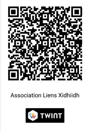 QR code TWINT — Association Liens Xiidhiidh